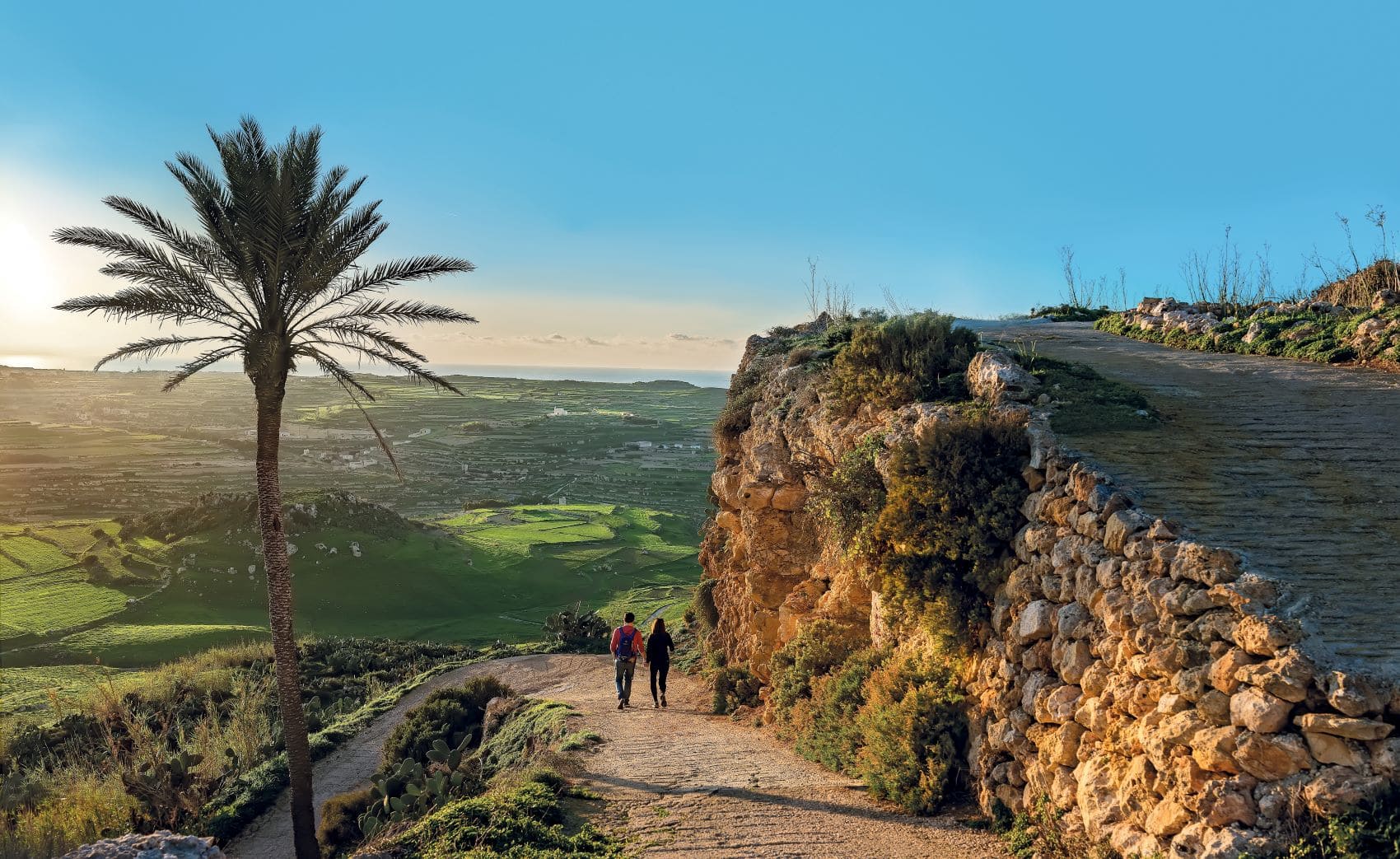 Wanderer auf Malta