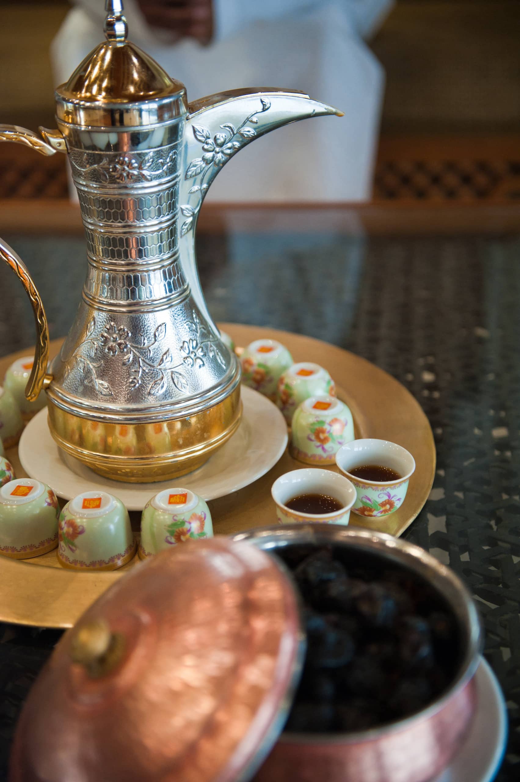 Teezeremonie im Oman