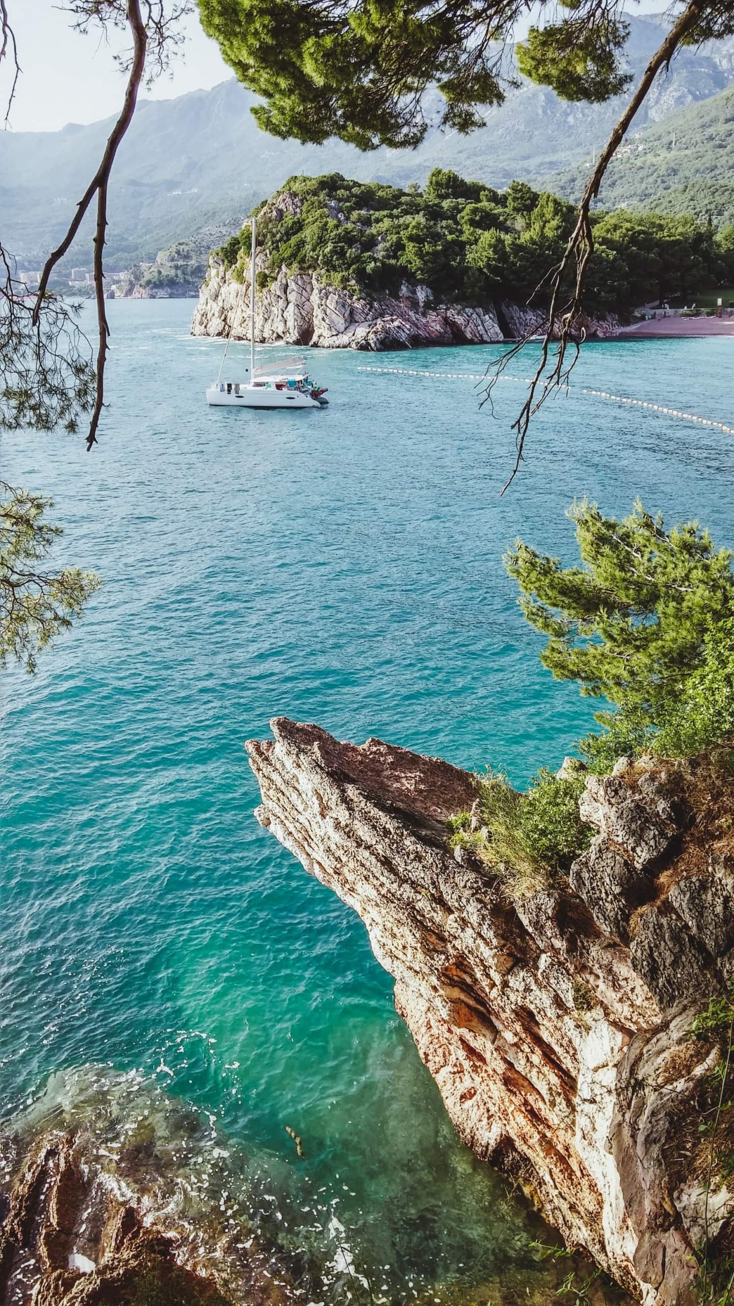 Strand in Montenegro