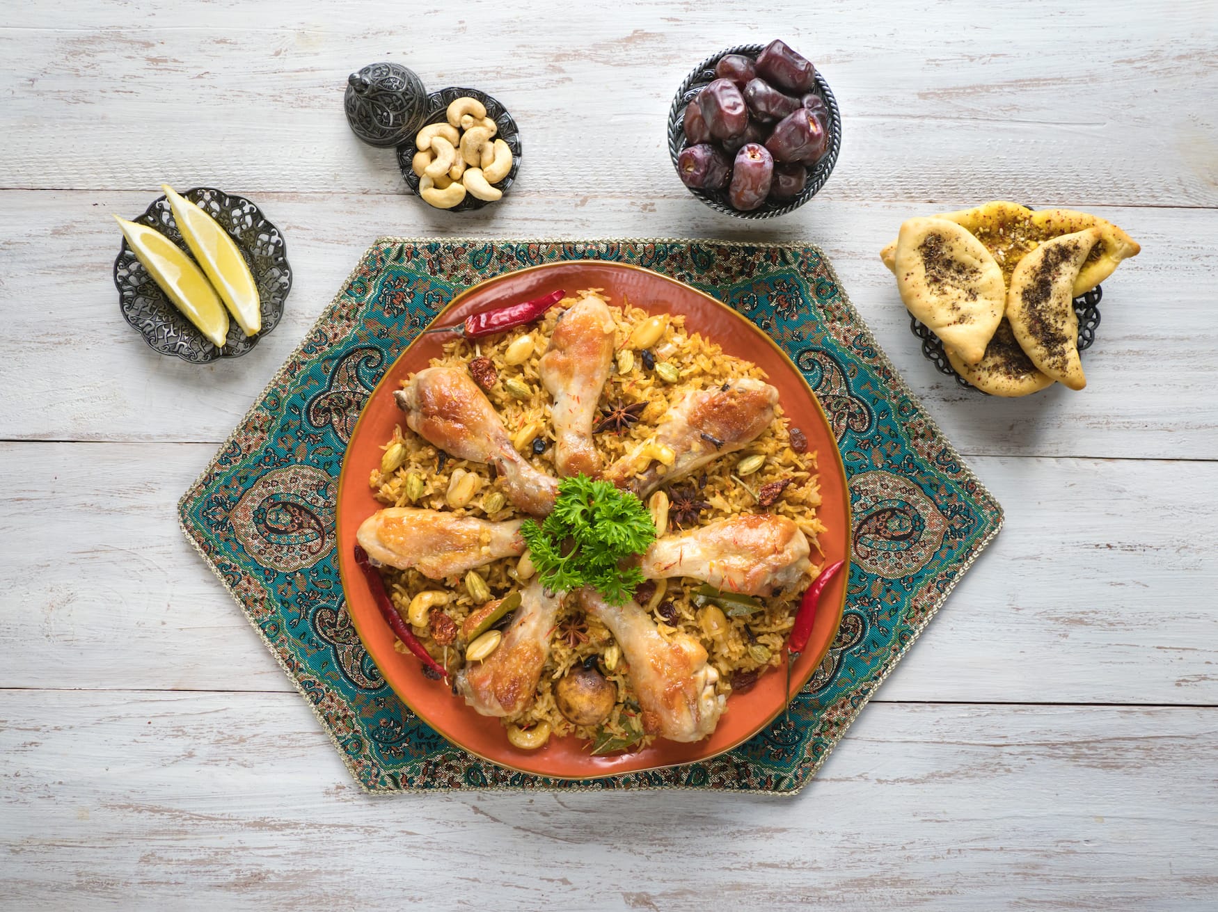 Essen im Oman: Makbous