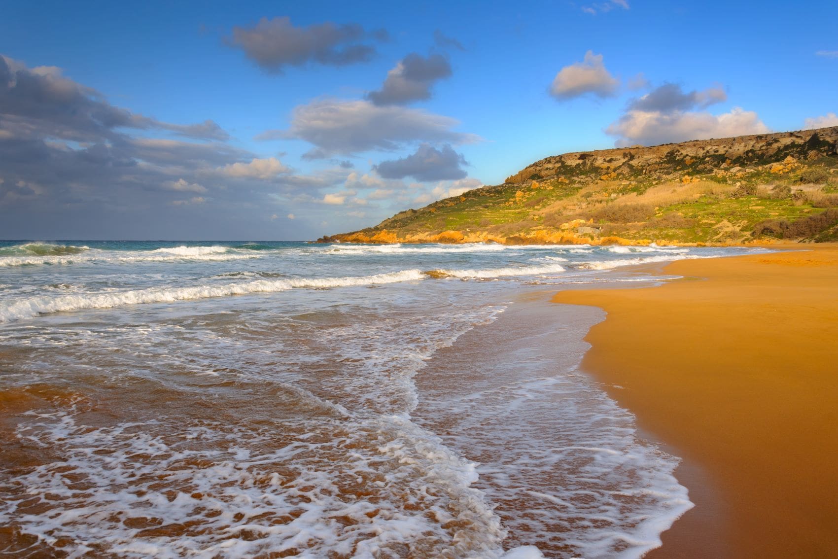 Ramla Bay auf Gozo 