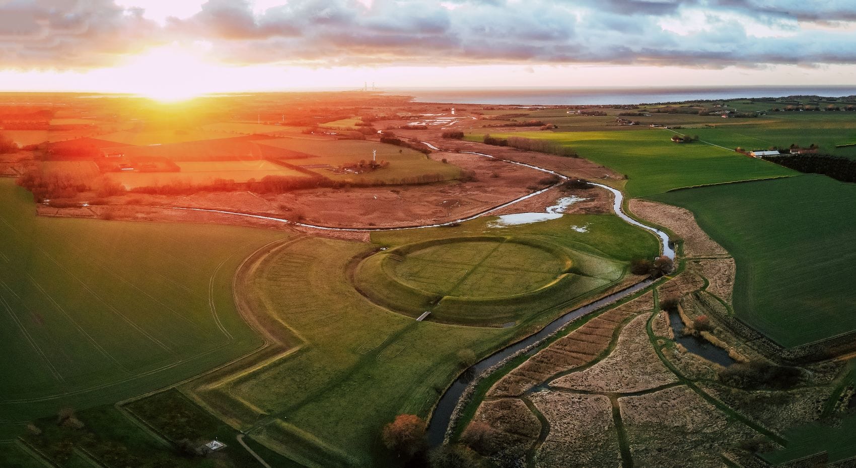 Ringburg Trelleborg in Dänemark