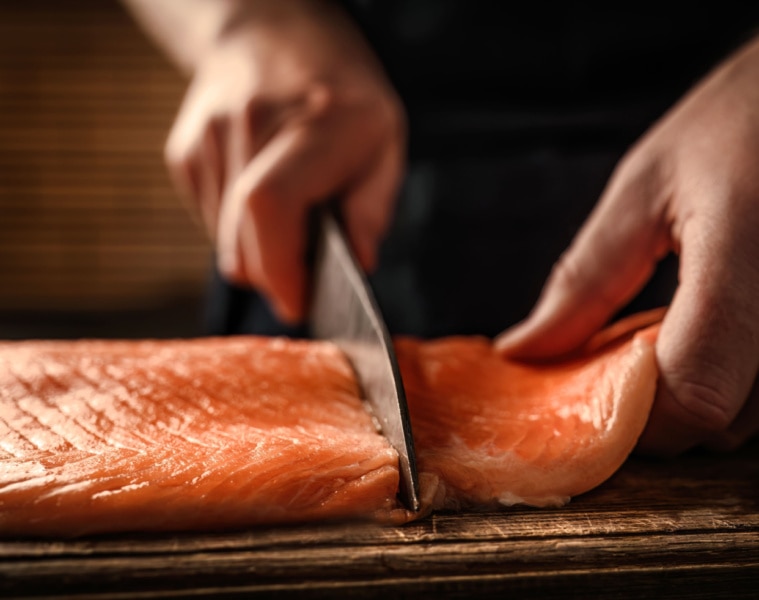 Lachs in Kanada
