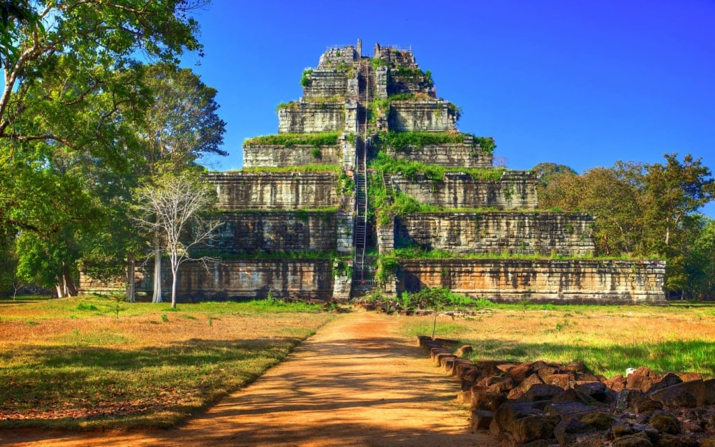 Tempelanlage Koh Ker in Kambodscha