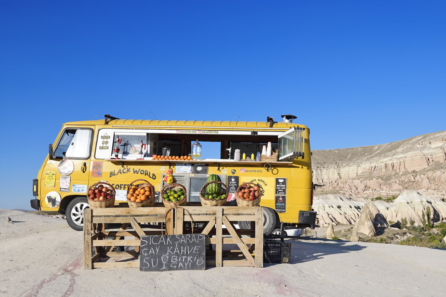 Kaffeestopp in Kappadokien
