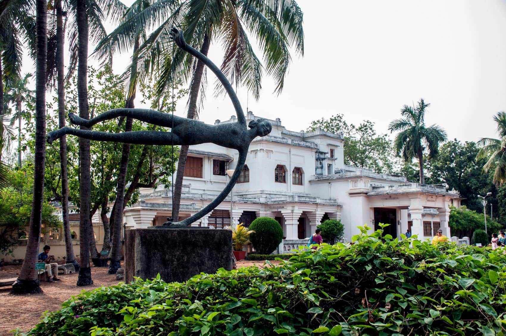 Udyana-Gebäude, Santiniketan, West Bengal, Indien