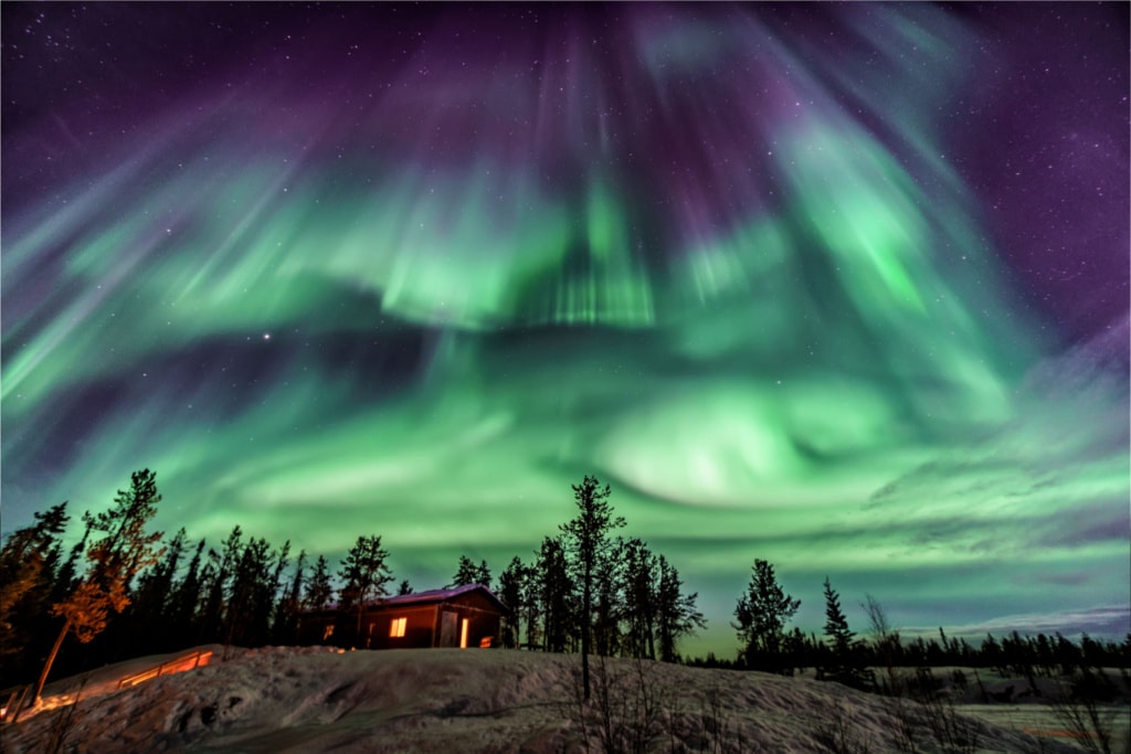 Aurora Village in Yellowknife Northwest Territories in Kanada