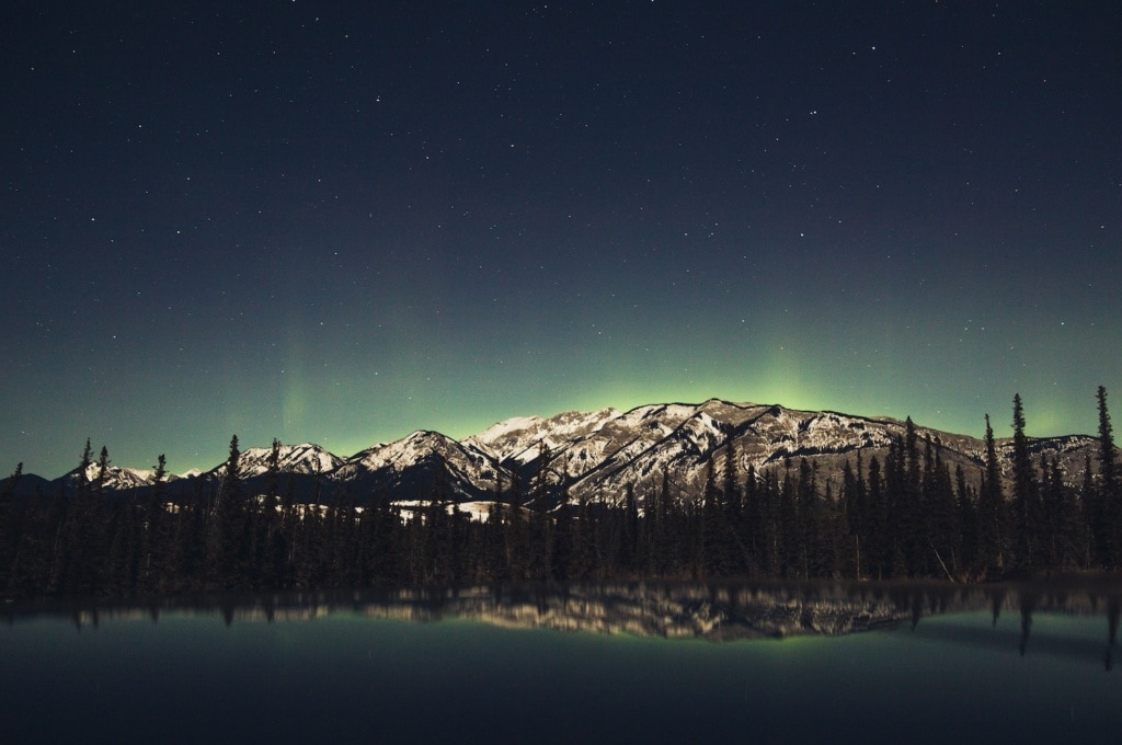 Jasper mit Nordlichter