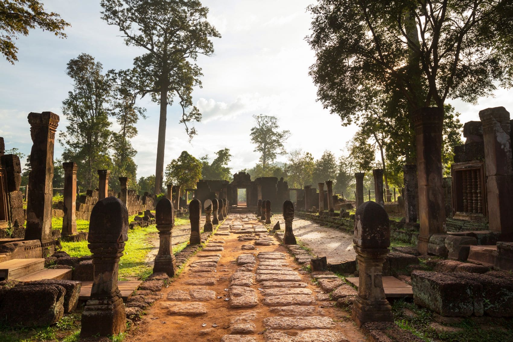 Tempel Koh Ker in Kambodscha