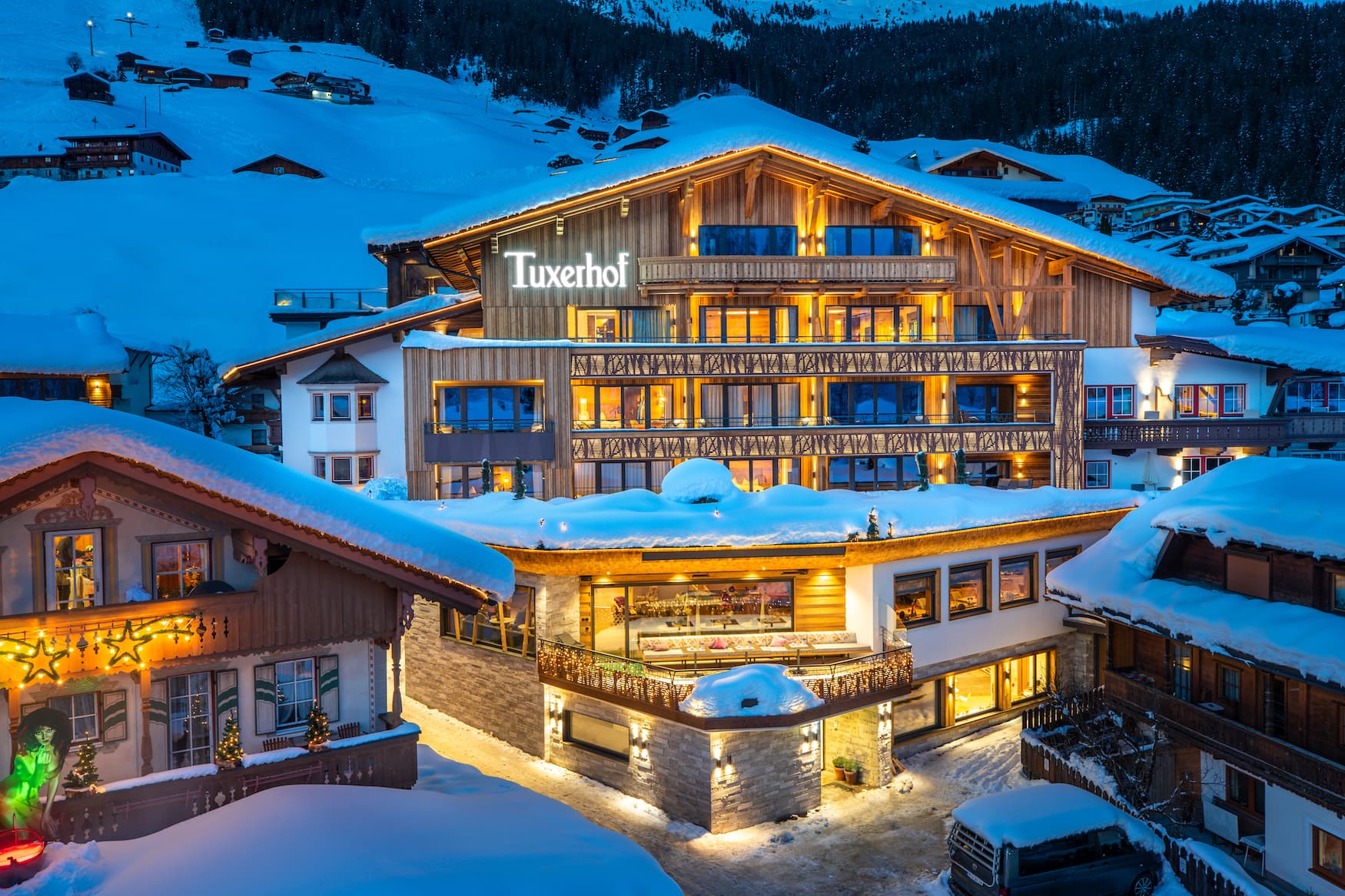 Hotel mit Schneegarantie: Tuxerhof