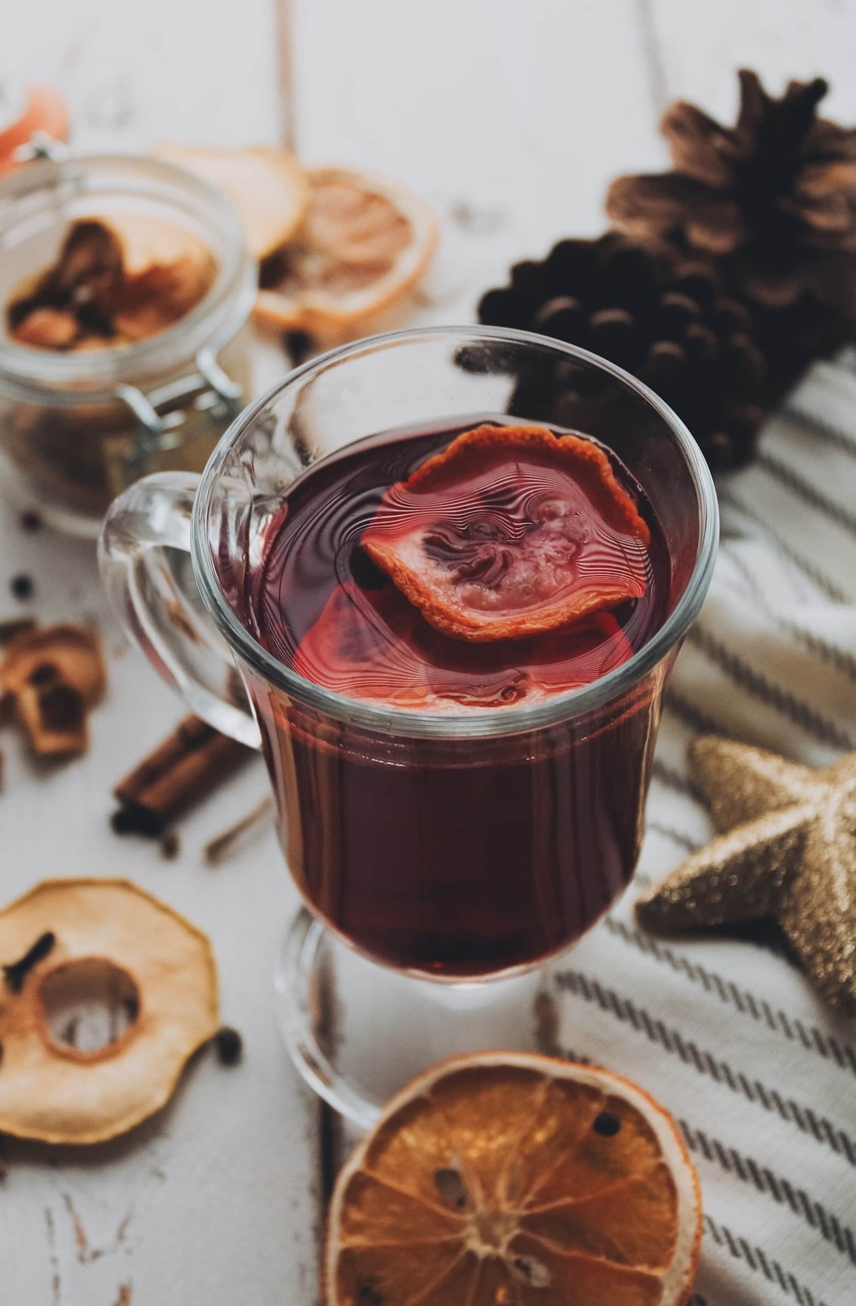 Glühwein wie auf dem Weihnachtsmarkt