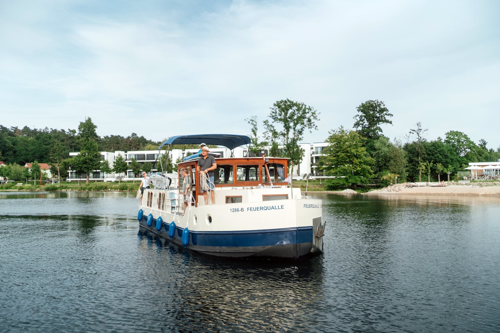 Wollen wir anlegen? Oder doch lieber weiterschippern? So fühlt sich Freiheit an! I Foto: TMV/Petermann