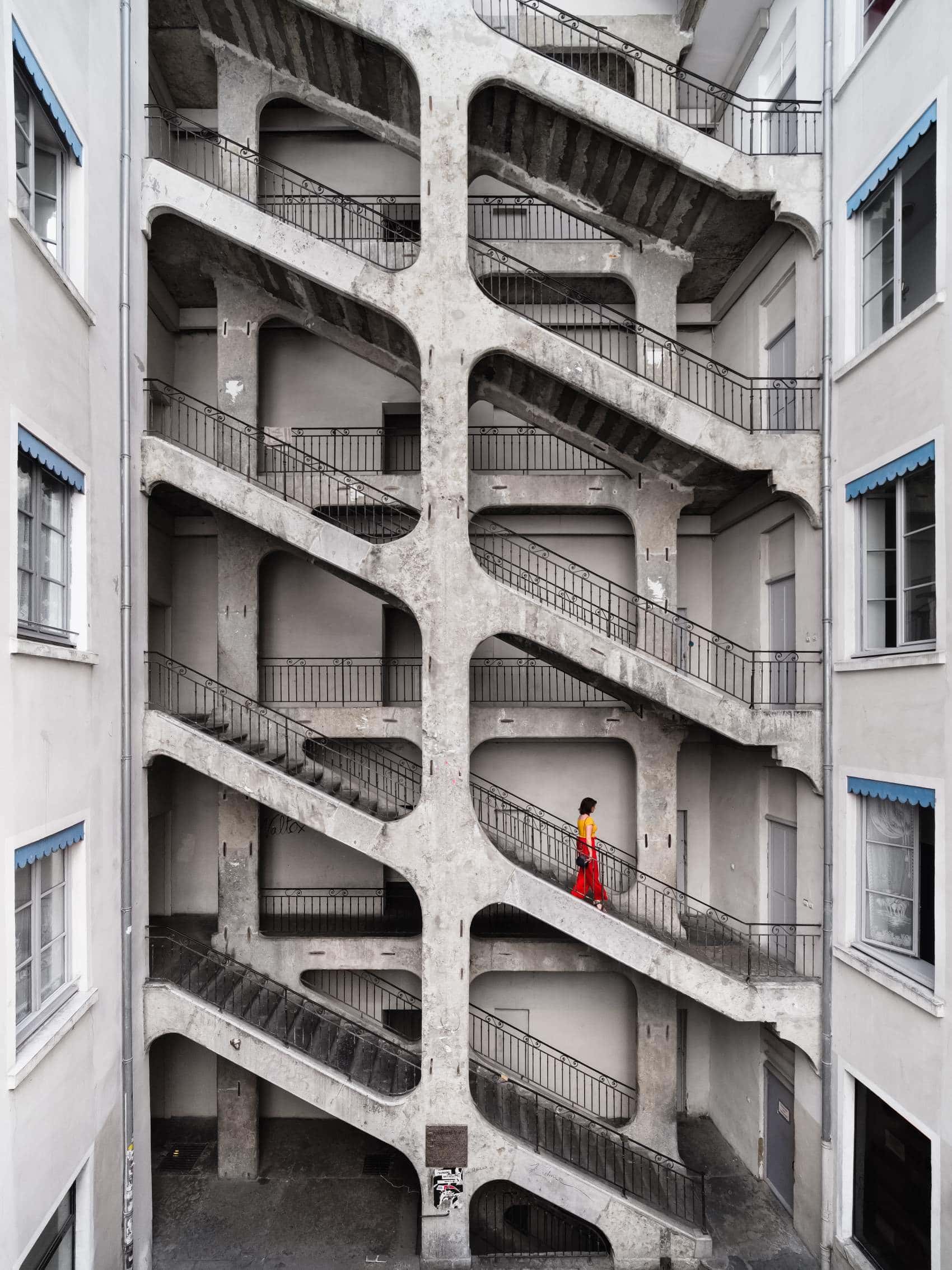 Cour des Voraces in Lyon
