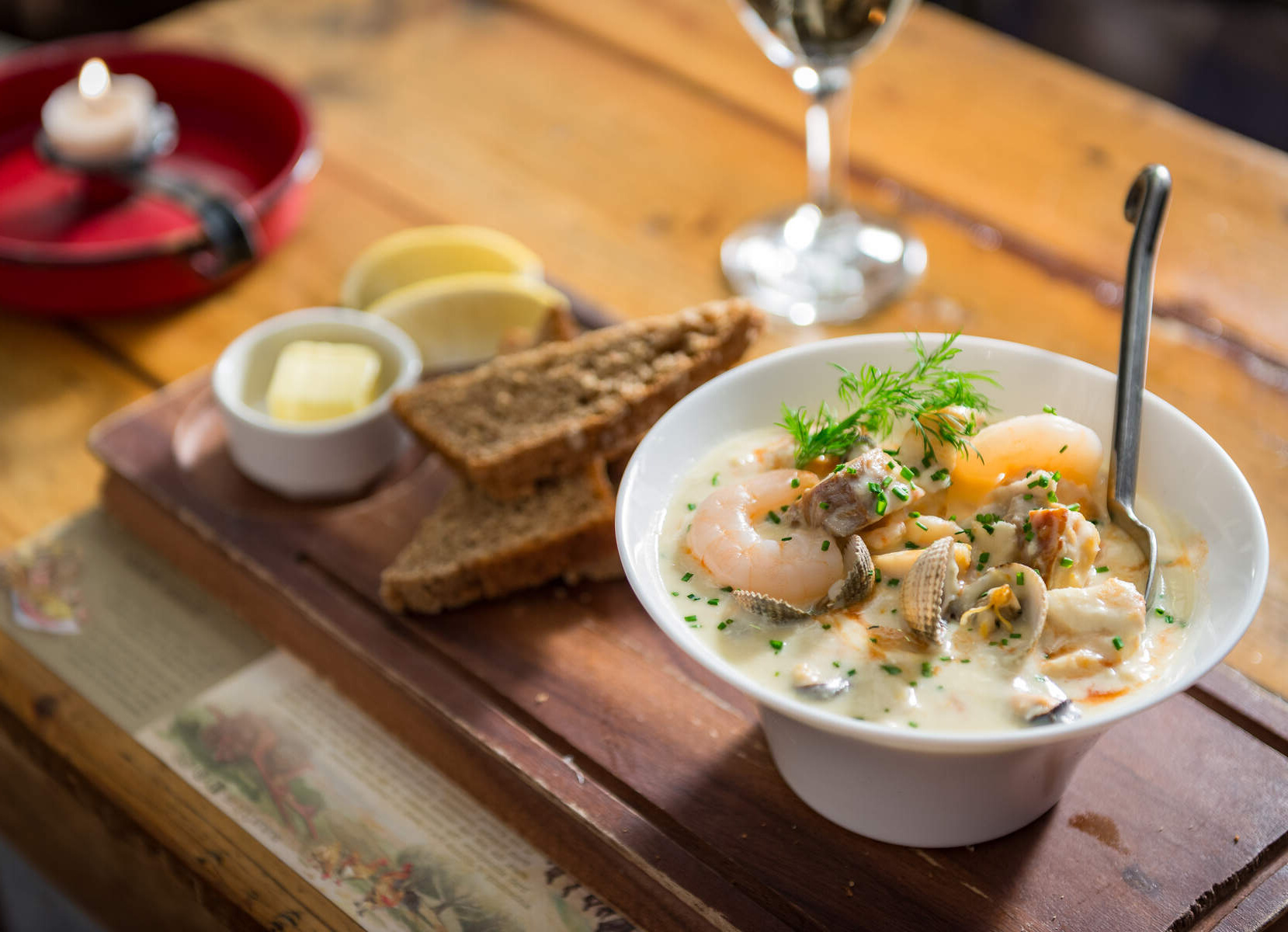Clam Chowder in Irland