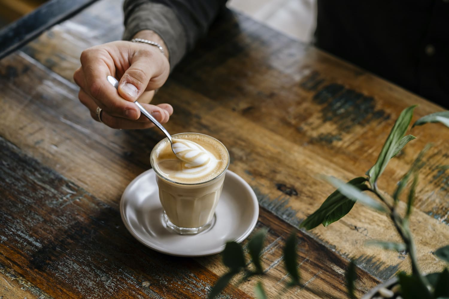ein Latte Macciato 