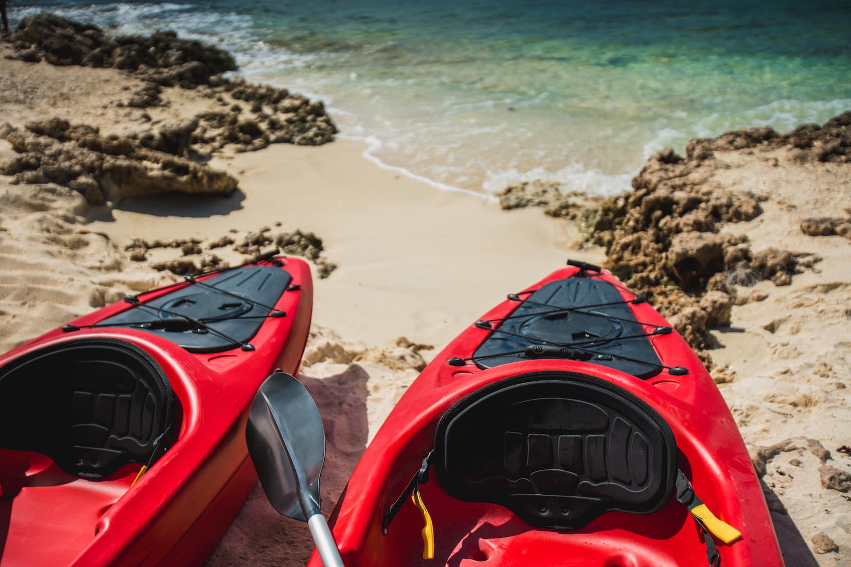 Kajakfahren auf der Karibikinsel Aruba