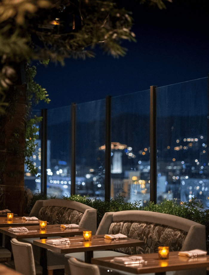 Rooftopbar in Los Angeles