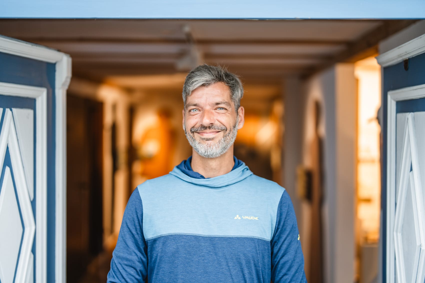 Jörn Kleinhardt ist glücklich über die gelungene Wiedereröffnung des Heimatmuseums Göhren. I Foto: TMV/Gross