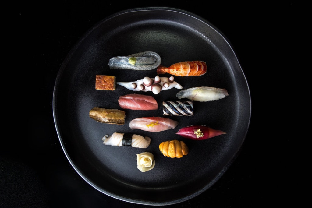 Sushi im kanadischen Restaurant Masayoshi in Vancouver