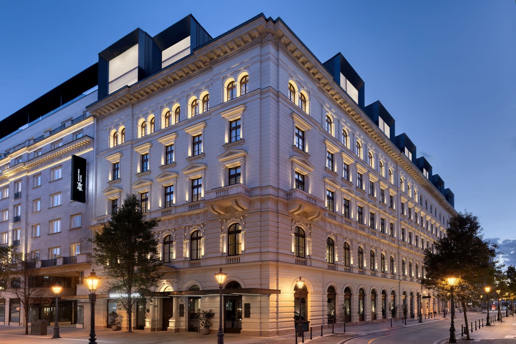 Gebäude Dorothea Hotel Budapest