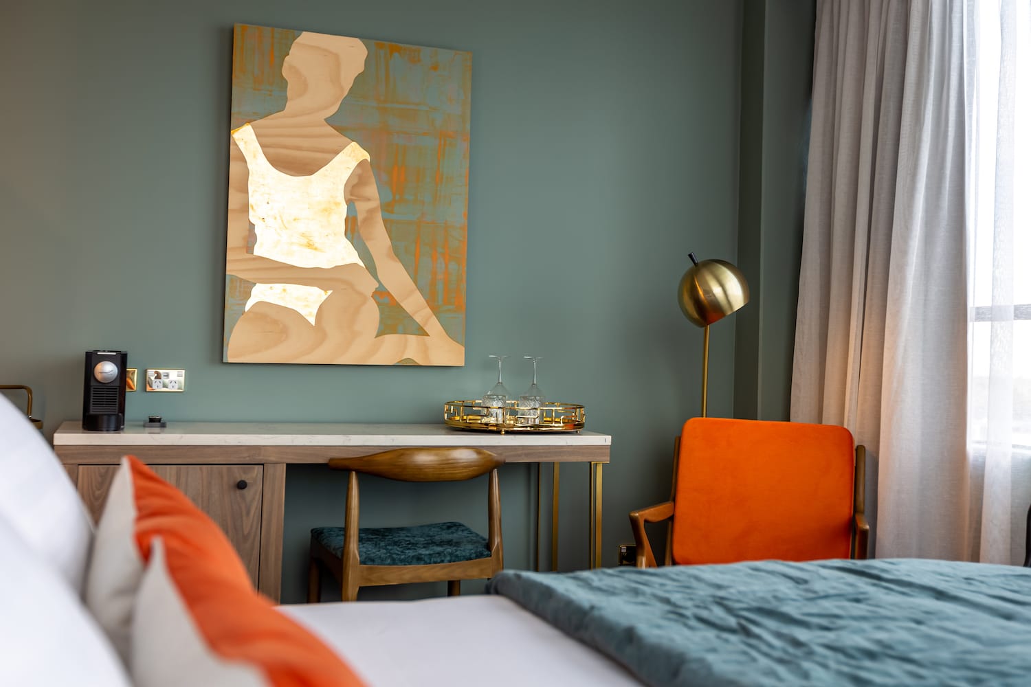 Zimmer im Hotel The Muse Christchurch Art Hotel