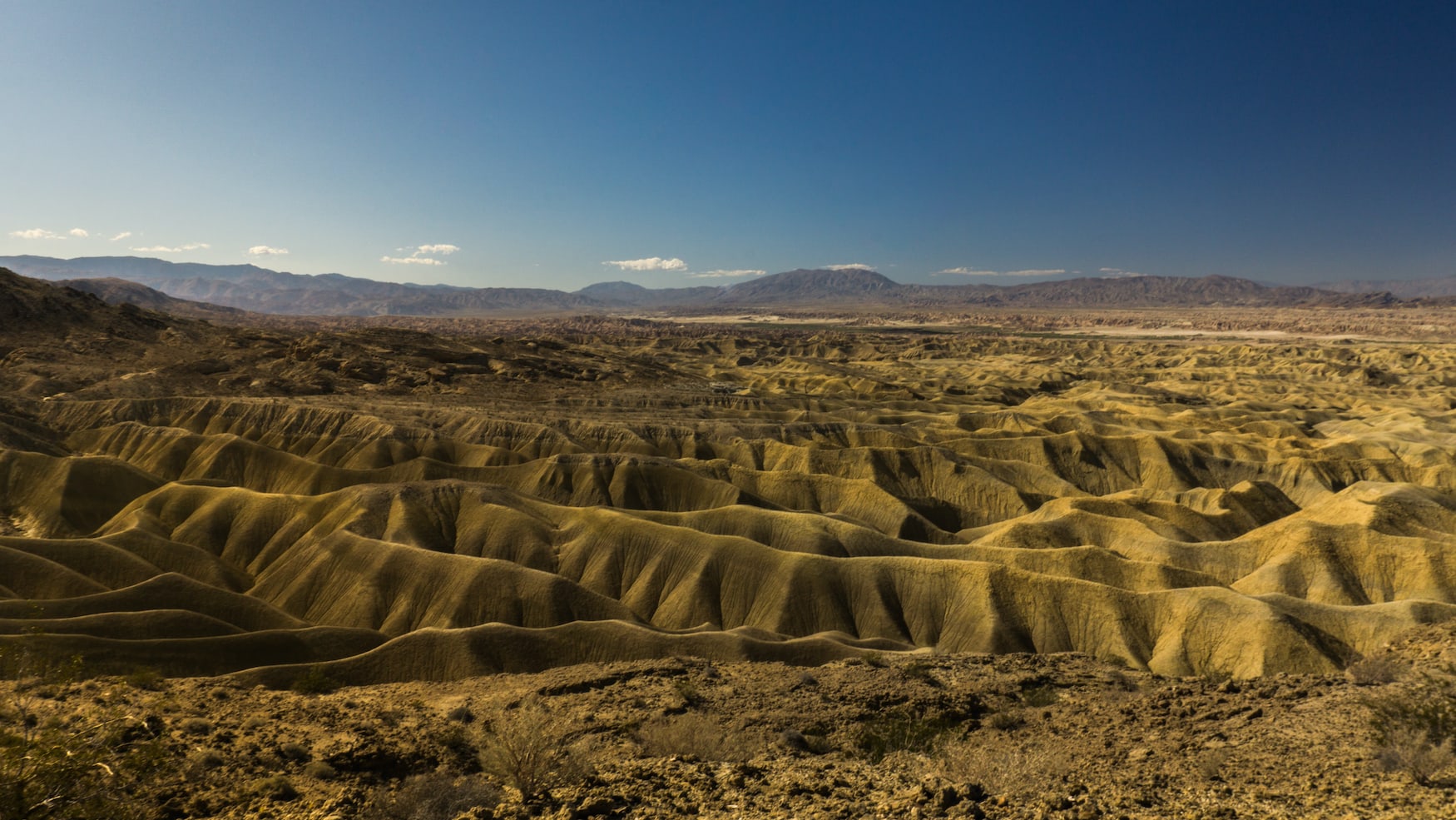 Anza Borrego Desert Hills in San Diego