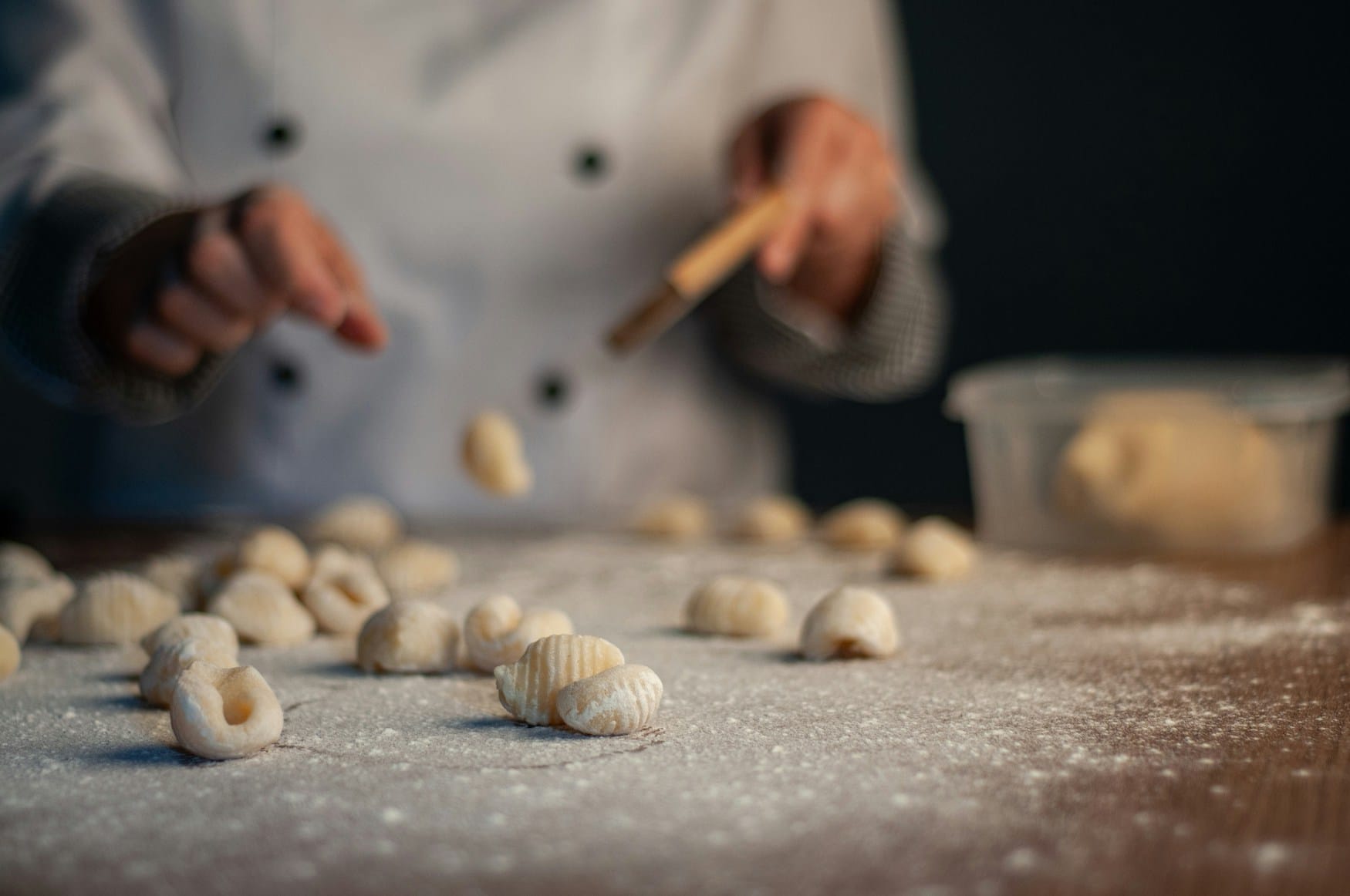 Koch macht Pasta selber