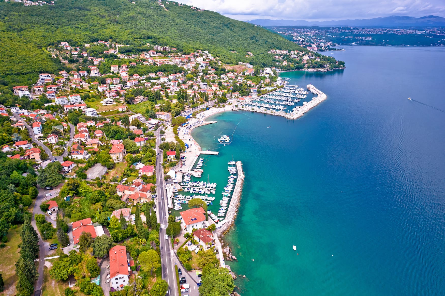 Icic Beach in Kroatien
