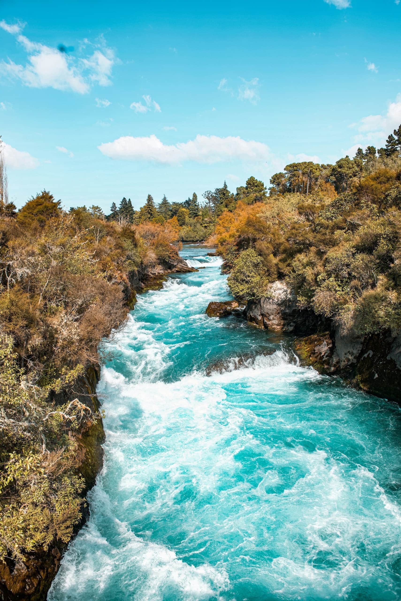 Wasserfall in Neuseeland bei Taupo