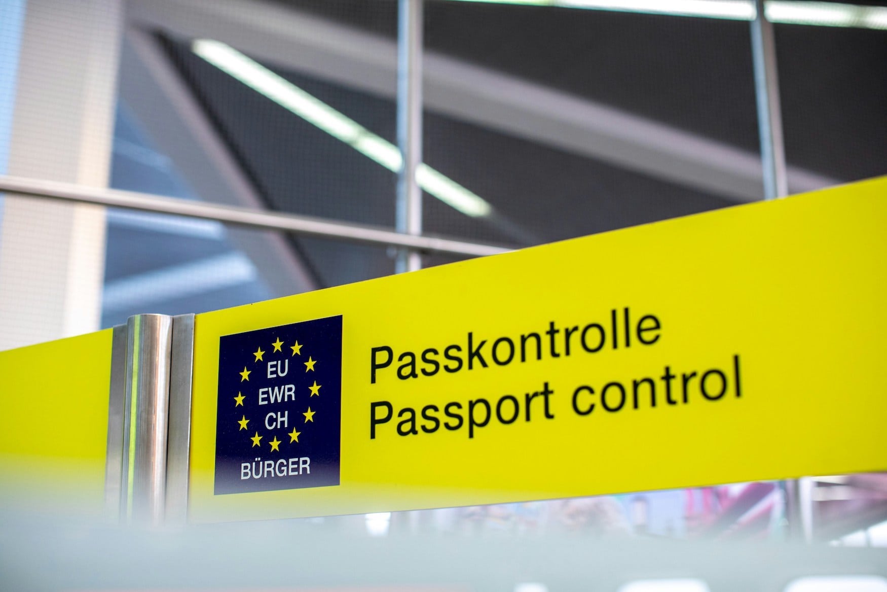Biometrische Zugangskontrolle an Flughäfen