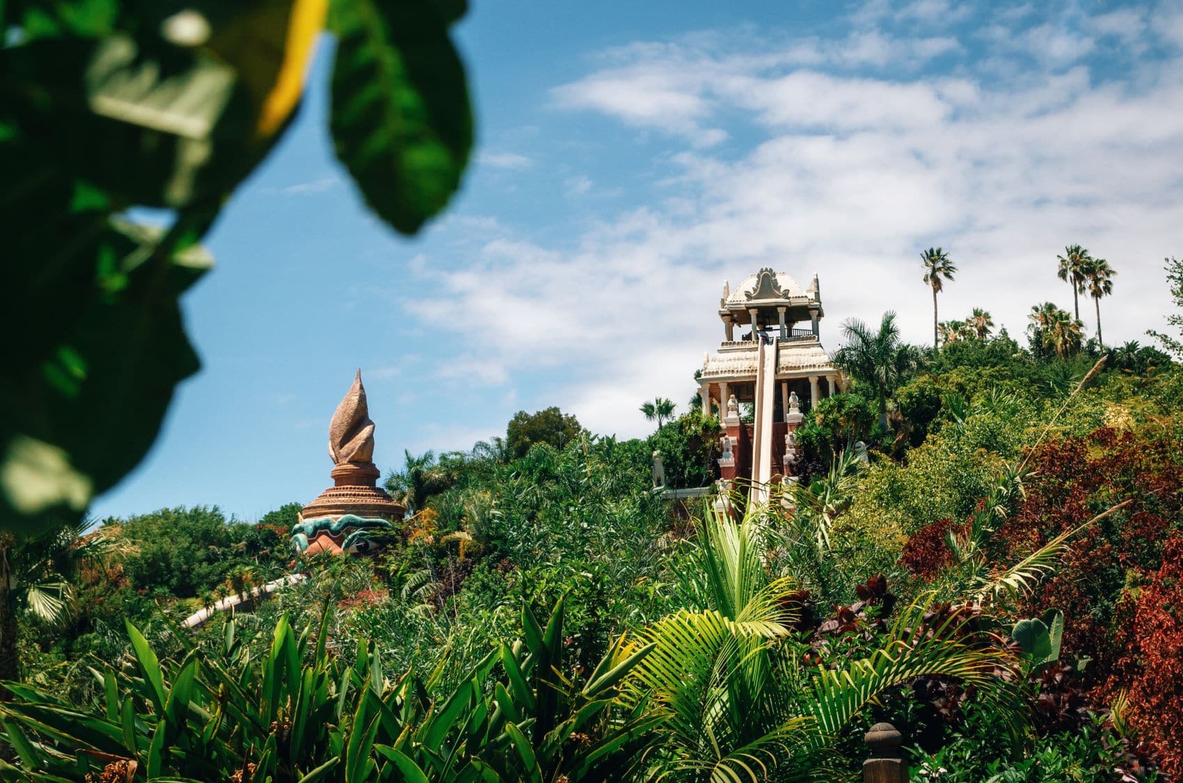 Kamikaze/Tower of Power water Attraktion im Siam Park, Costa Adeje