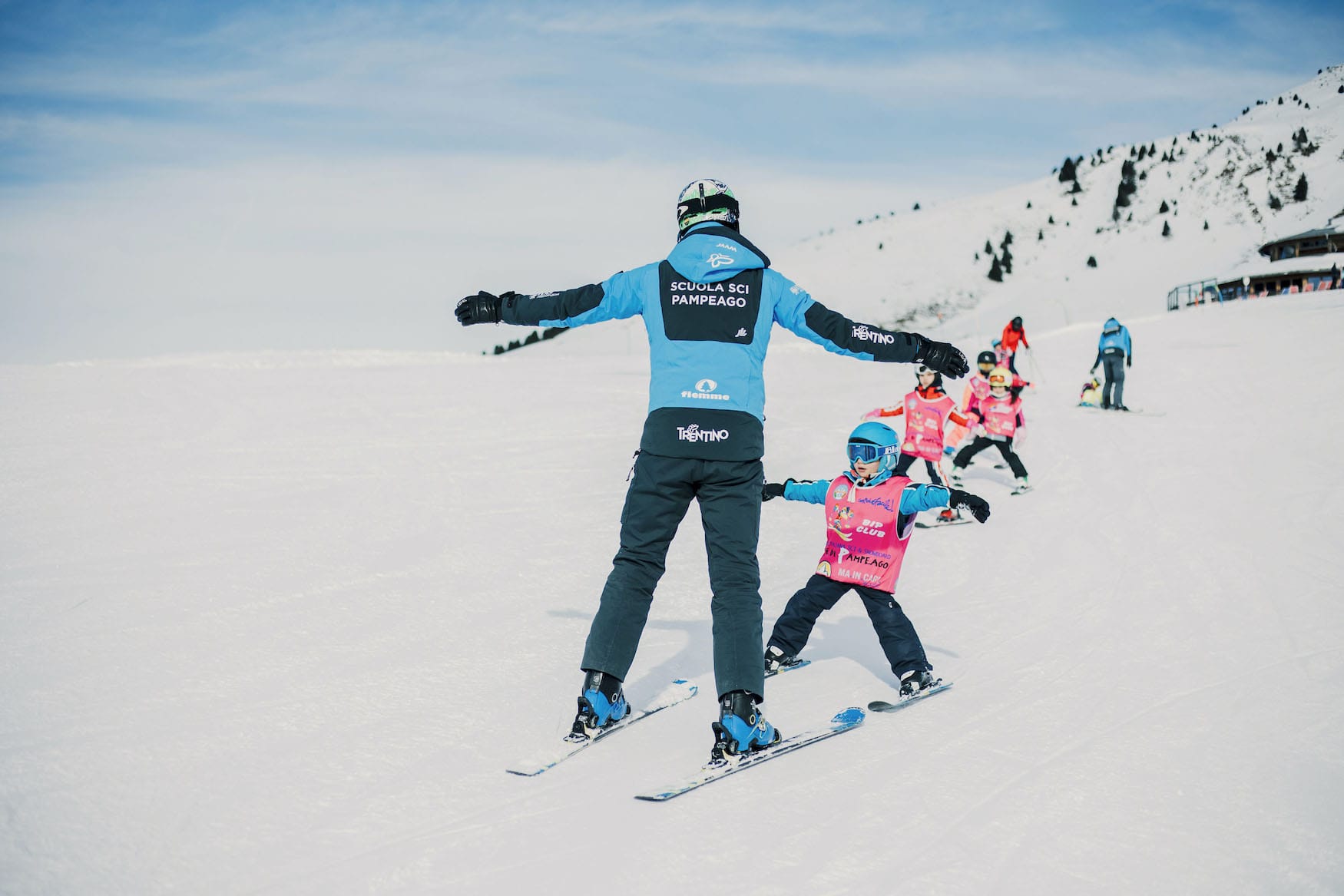 Skifahren im Trentino