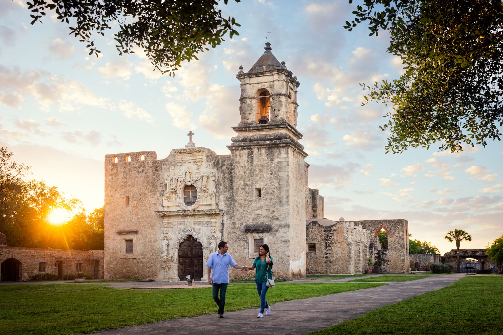 Mission San Jose in San Antonio, Texas