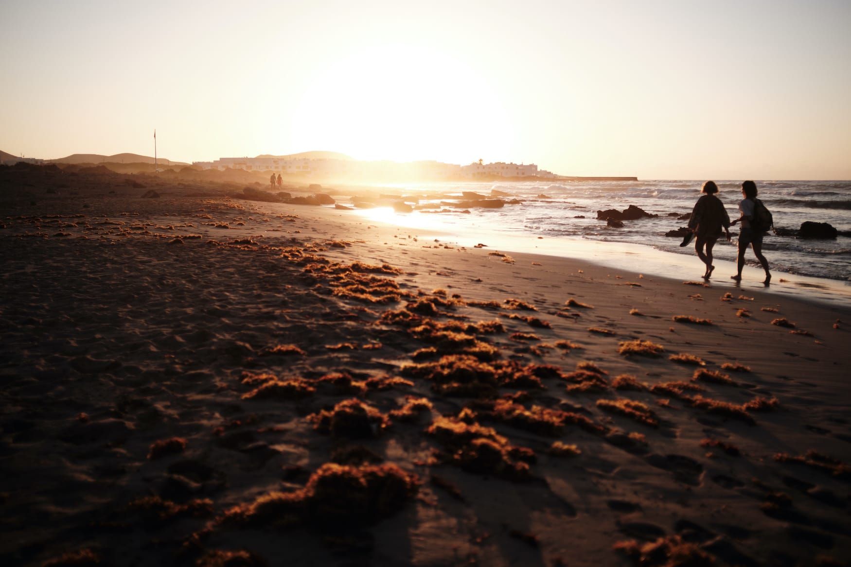 Strand Famara auf Lanzarote