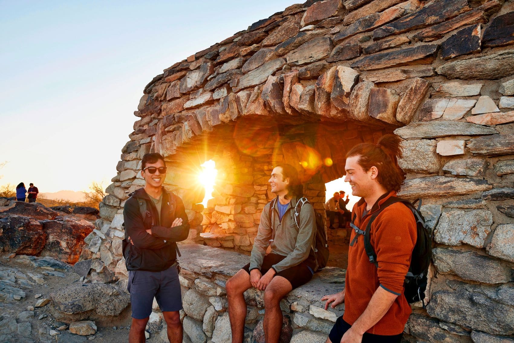 Ausflügler in Dobbins Lookout, Phoenix