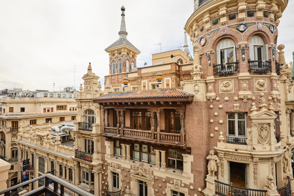 Fassade des JW Marriott in Madrid