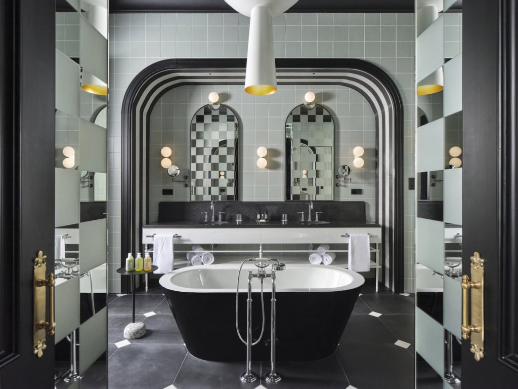 Designhotels in Eurpa: Badezimmer im W Budapest