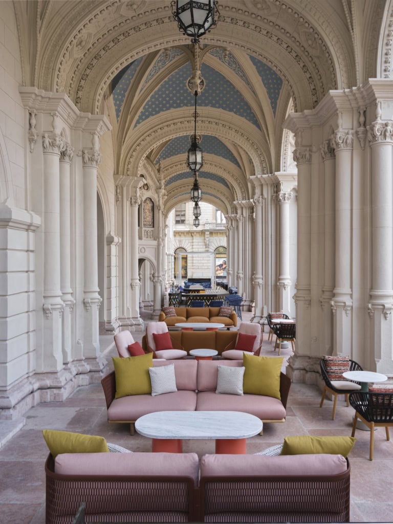 Terrasse im W Budapest