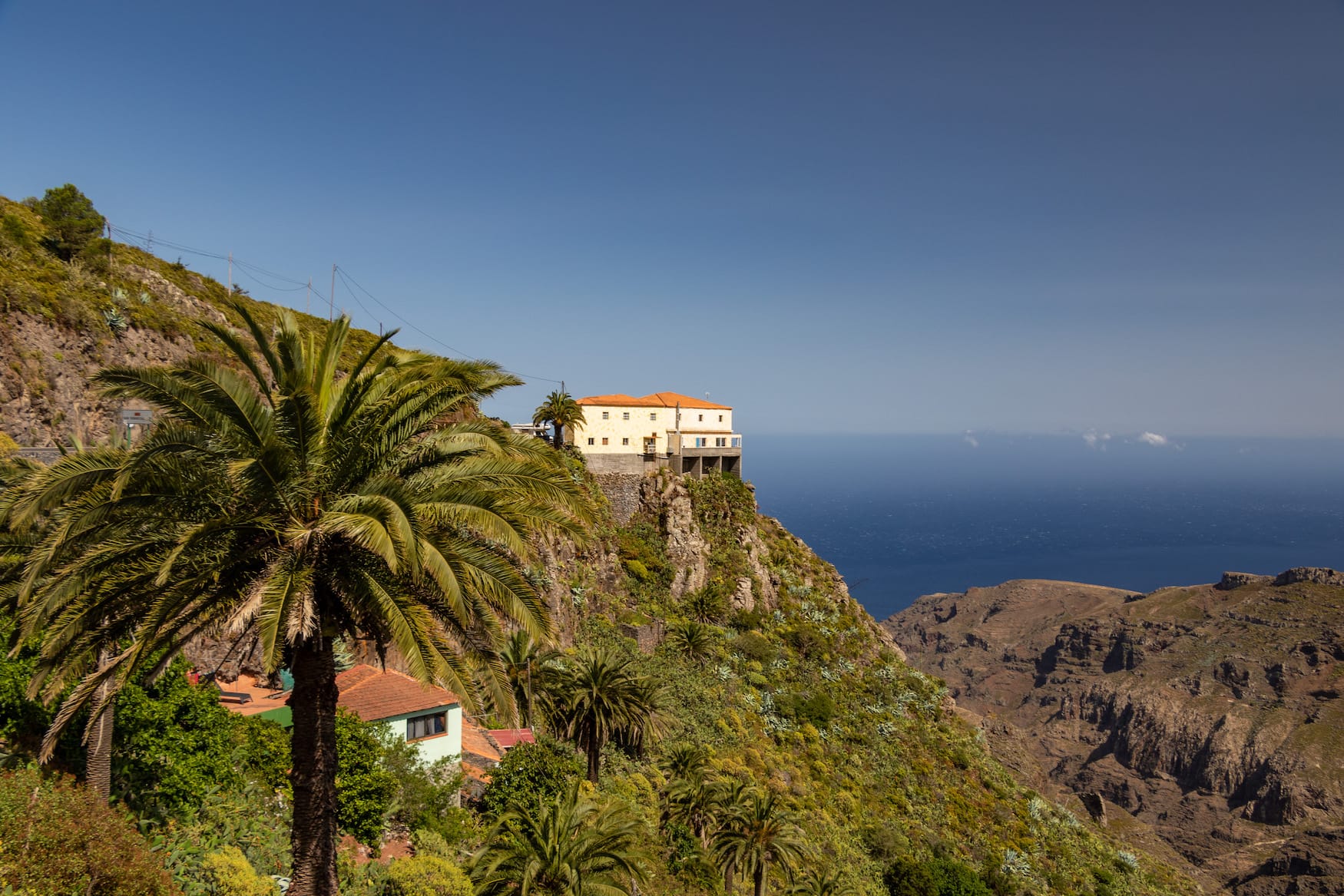 Inseln der Kanaren: Aussichtspunkt auf La Gomera