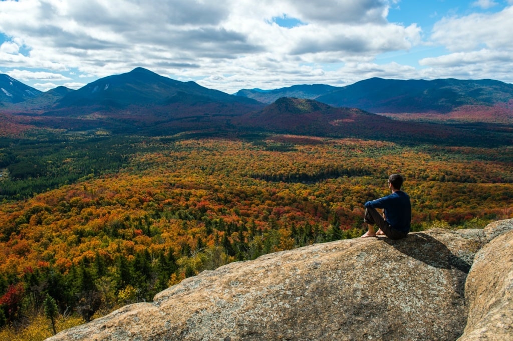 Wandern in New York am Mount Hoevenberg
