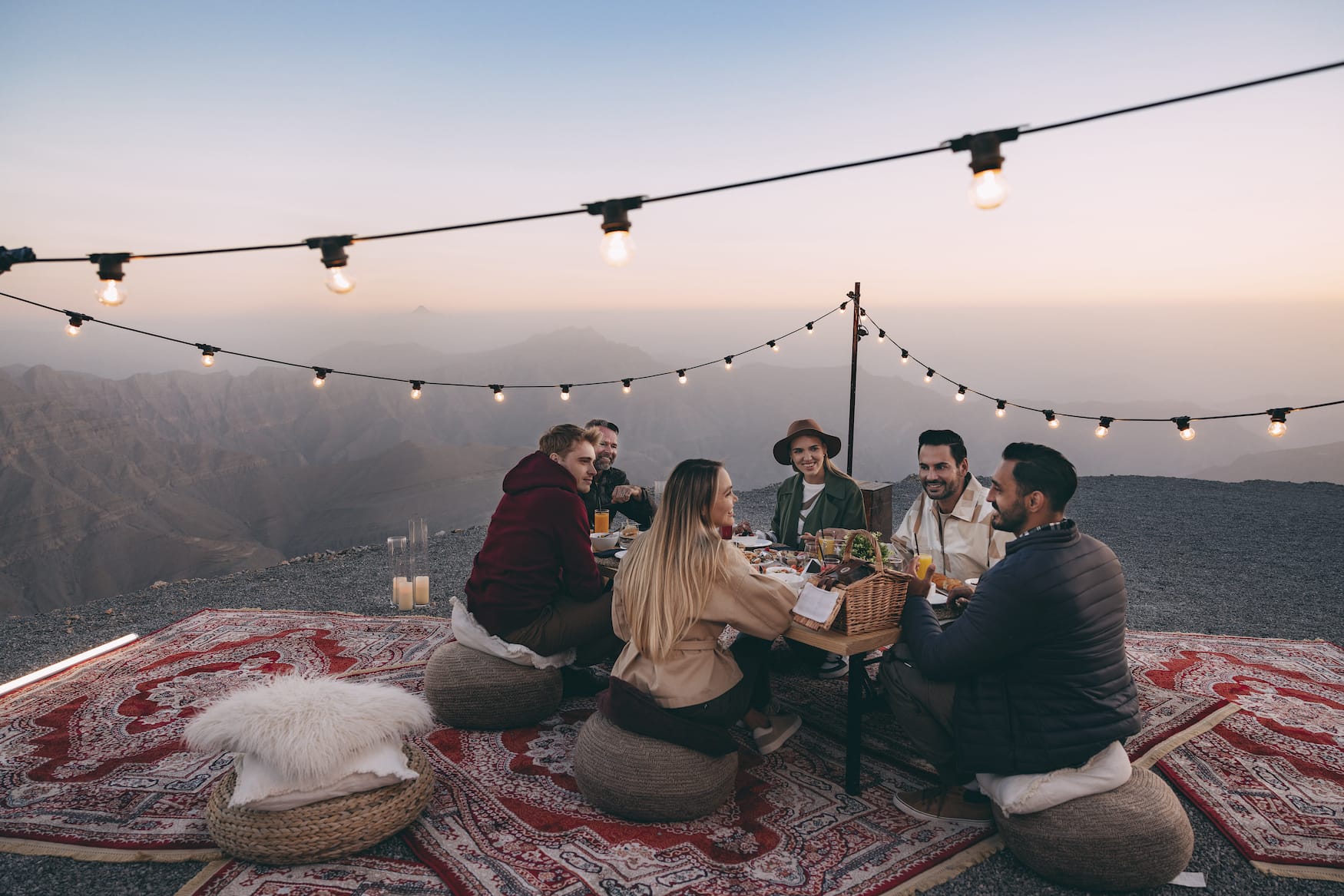 Abenteuer in Ras Al Khaimah: Picknick in den Bergen