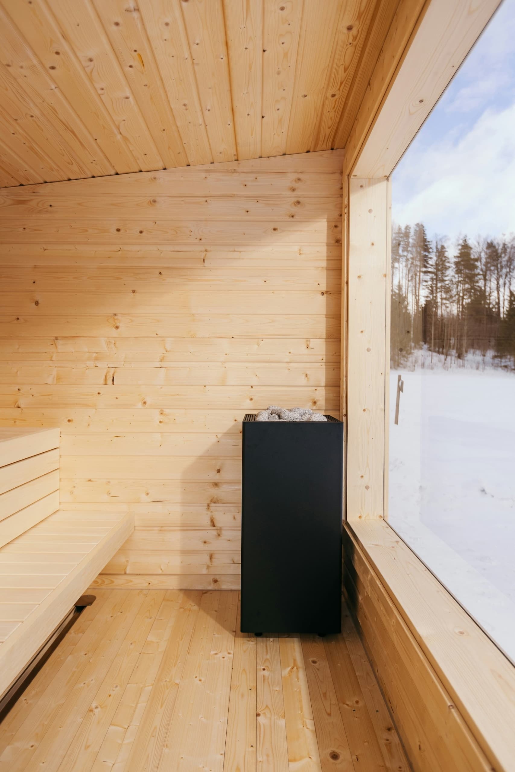 Sauna mit Ausblick