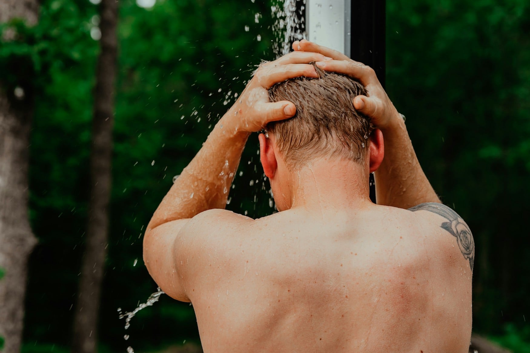Regeln für Sauna: Vorher Duschen!