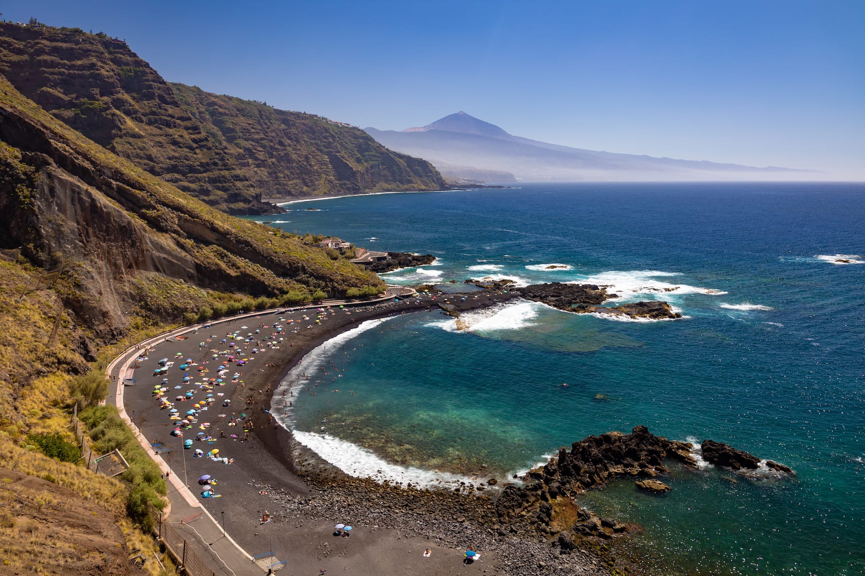 Blick auf den Teide-Vulkan auf Teneriffa