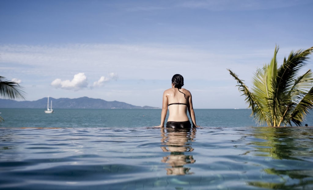 Pool im Anantara Bophut