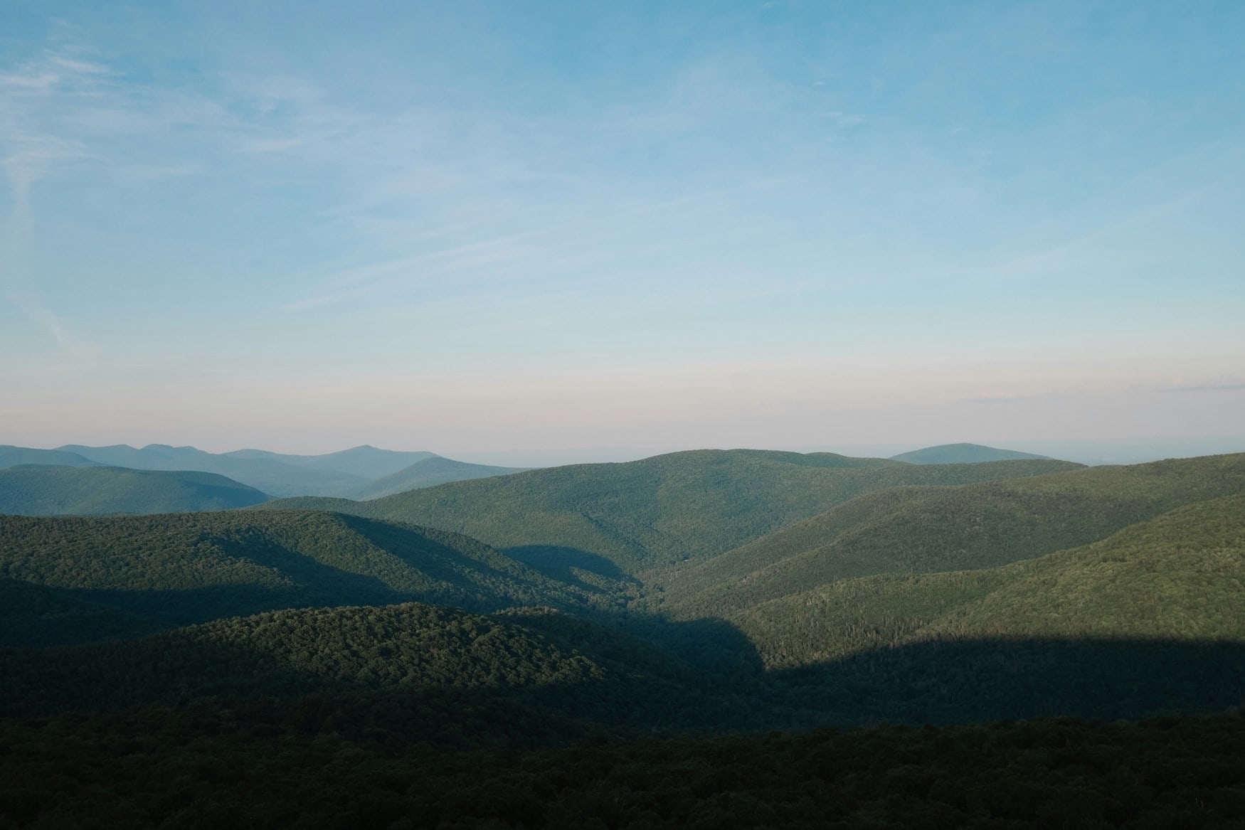 Catskill Mountains in den USA