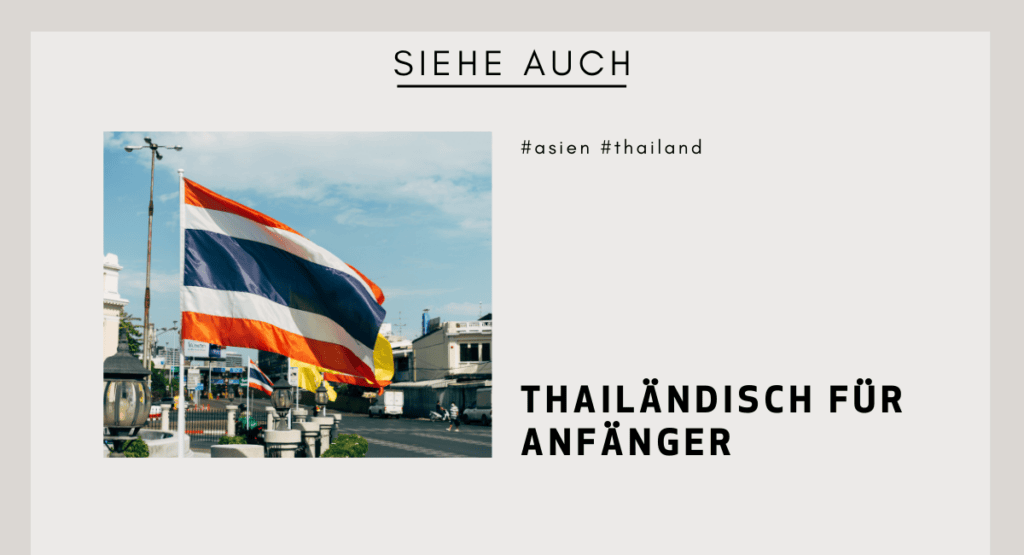 Tipps für Thailand