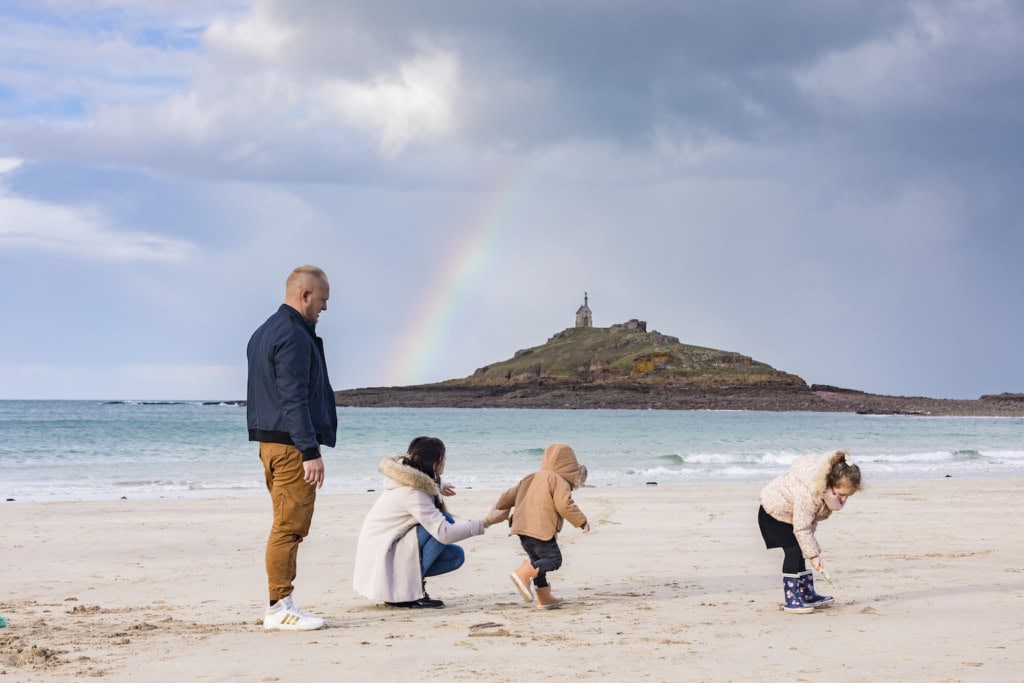 Strand in der Bretagne