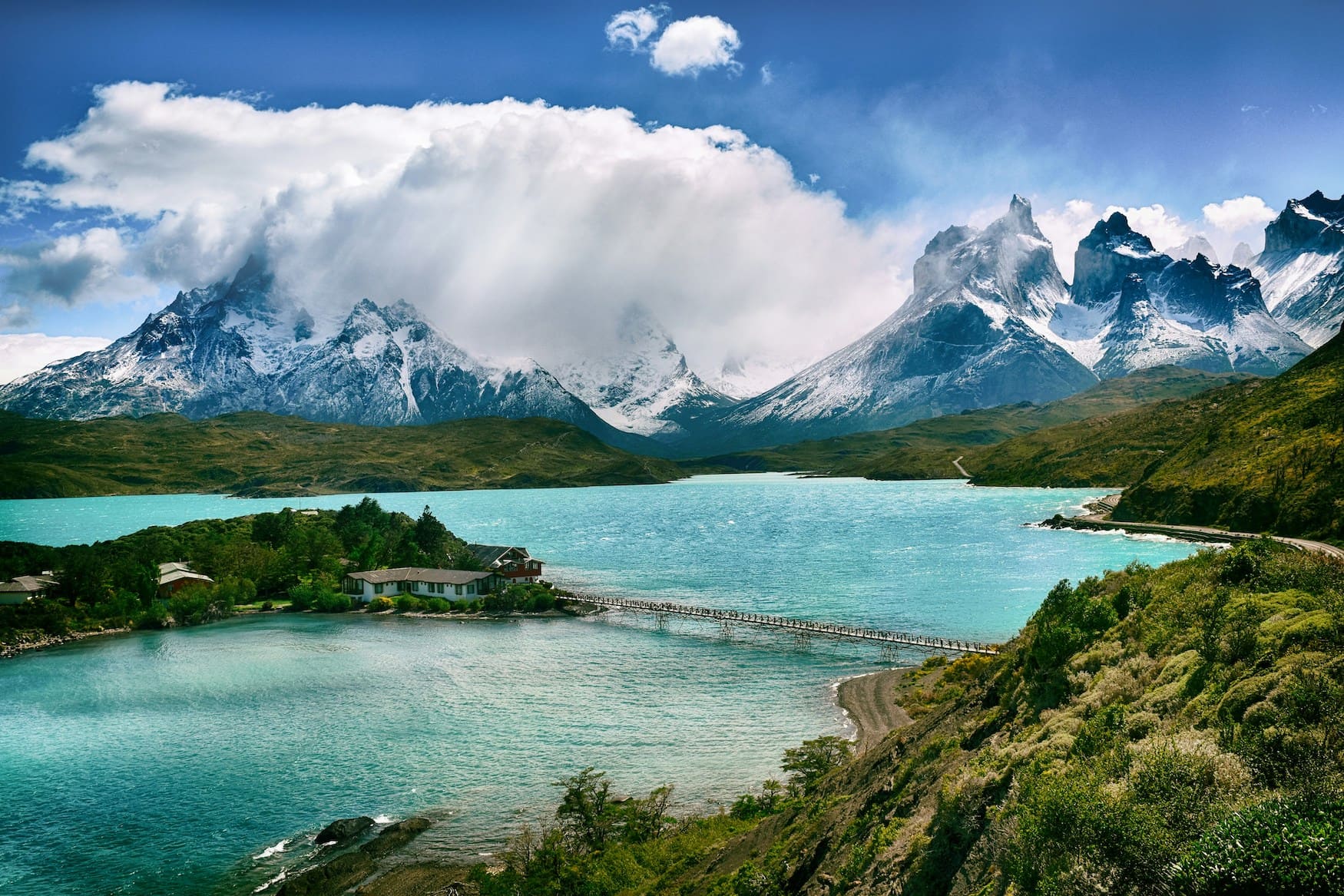 Bergseen in Chile