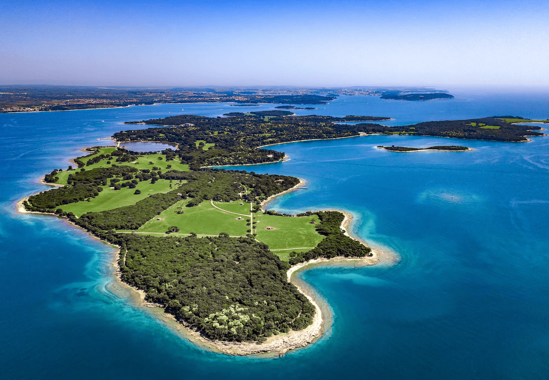 das Brijuni-Archipel in Kroatien